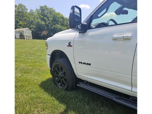 Truck Hardware Gatorback Anodized RAM Text Mud Flaps - Set of 4 - Fits 2019-2026 RAM 2500/3500 customer photo