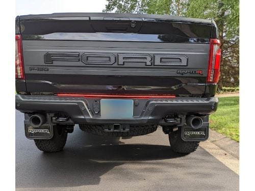 Truck Hardware Gatorback Black Wrap Raptor Offset Mud Flaps - Set of 4 - Fits 2021-2026 Ford F-150 Raptor customer photo