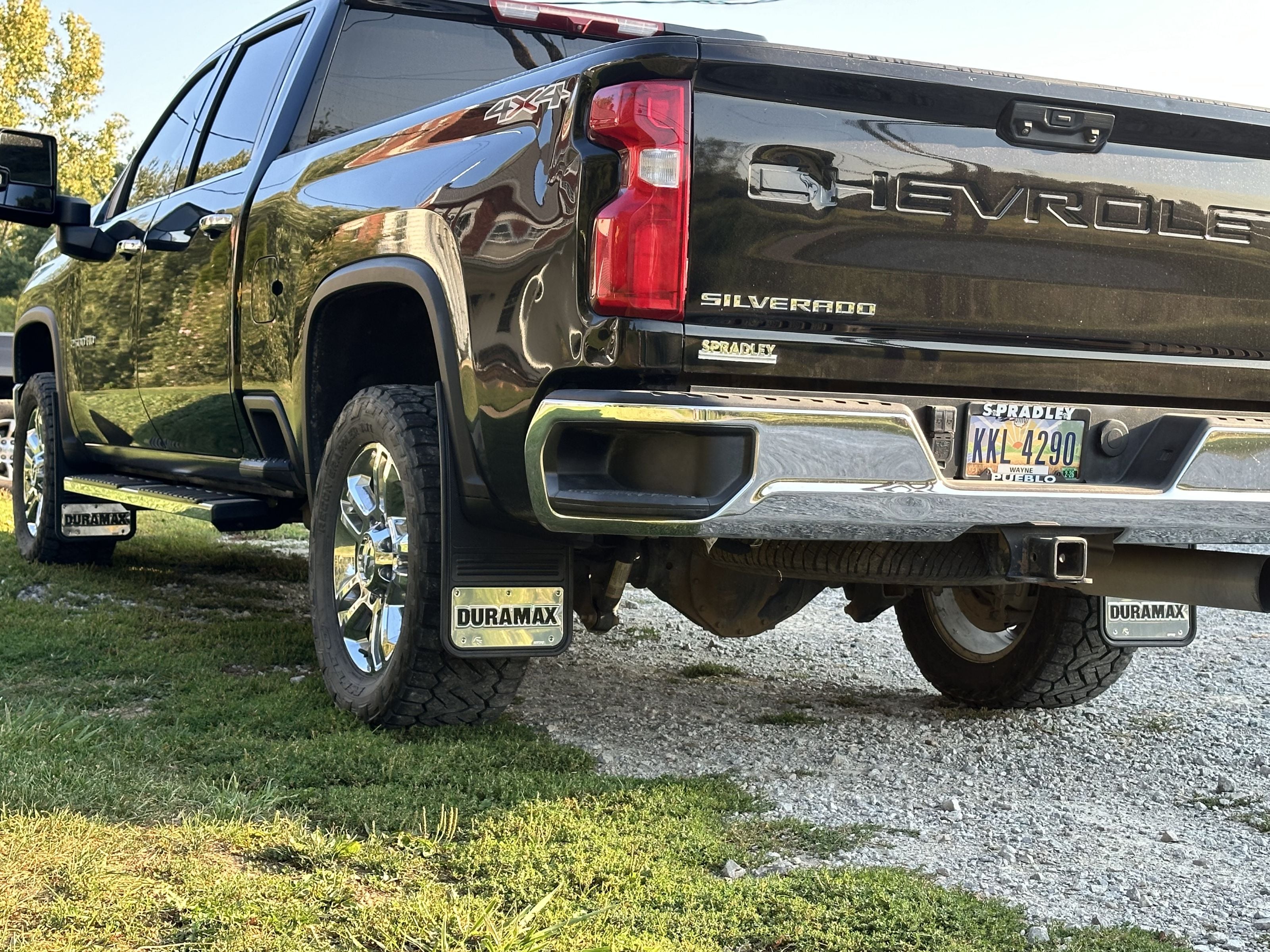 Truck Hardware Gatorback Duramax Mud Flaps - Set of 4 - Fits 2020