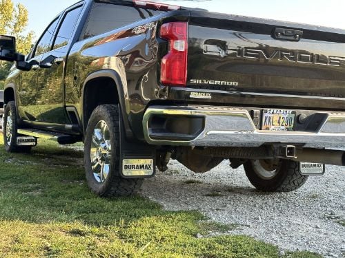 Truck Hardware Gatorback Duramax Mud Flaps - Set of 4 - Fits 2020-2026 Chevy Silverado 2500/3500HD customer photo
