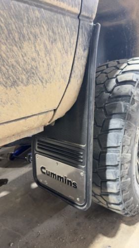 Truck Hardware Gatorback Rubber Mud Flaps - Set of 4 - Fits 2015-2020 Ford F-150 customer photo
