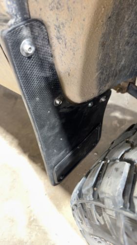 Truck Hardware Gatorback Rubber Mud Flaps - Set of 4 - Fits 2015-2020 Ford F-150 customer photo