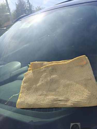 Hi-Tech Waffle Towel - Yellow - 16"x24" customer photo