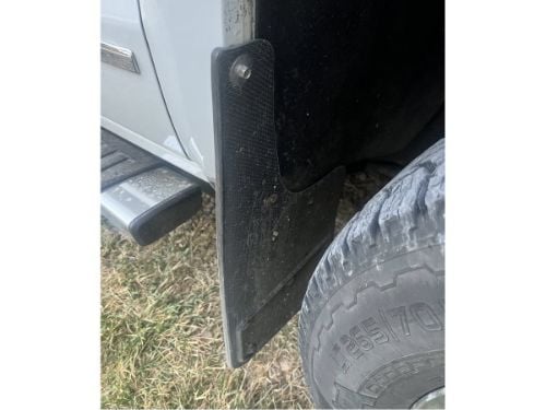 Truck Hardware Gatorback 12"x23" Black Bowtie Cut Mud Flaps customer photo