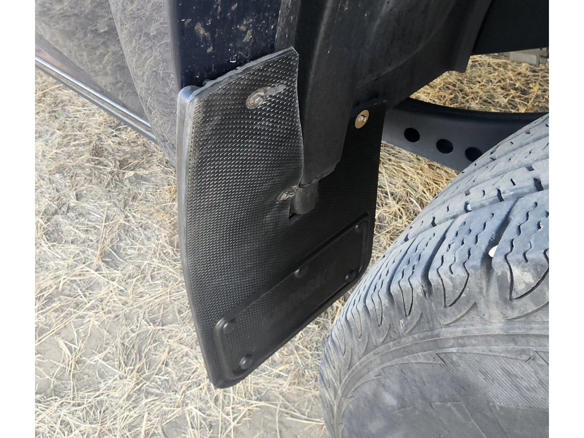 Truck Hardware Gatorback Laramie Longhorn Mud Flaps - Front Pair