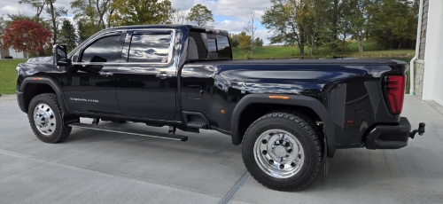 Truck Hardware Gatorback Black Wrap Denali Dually Mud Flaps & Caps - Set of 4 - Fits 2020-2026 GMC Sierra 3500HD customer photo