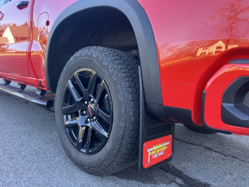 Truck Hardware Gatorback Stainless Plate Mud Flaps - Set of 4 - Fits 2019-2026 Chevy Silverado 1500 customer photo