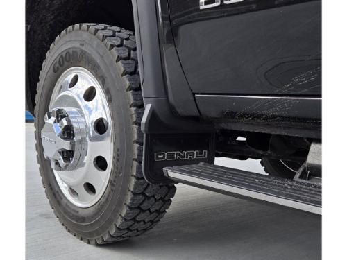 Truck Hardware Gatorback Black Wrap Denali Dually Mud Flaps & Caps - Set of 4 - Fits 2020-2026 GMC Sierra 3500HD customer photo