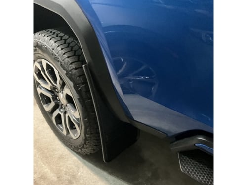 Truck Hardware Gatorback Black Plate Mud Flaps - Set of 4 - 2023-2026 GMC Canyon customer photo