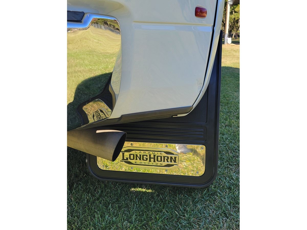 Truck Hardware Gatorback Laramie Longhorn Dually Mud Flaps - Set