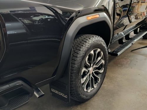 Truck Hardware Gatorback Black Wrap Denali Mud Flaps - Set of 4 - 2023-2026 GMC Canyon customer photo