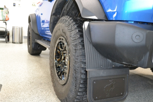 Truck Hardware Gatorback Anodized Bucking Bronco Mud Flaps - Set of 4 - Fits 2021-2026 Ford Bronco customer photo