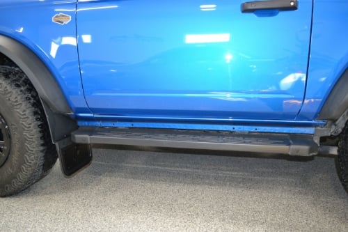 Truck Hardware Gatorback Anodized Bucking Bronco Mud Flaps - Set of 4 - Fits 2021-2026 Ford Bronco customer photo
