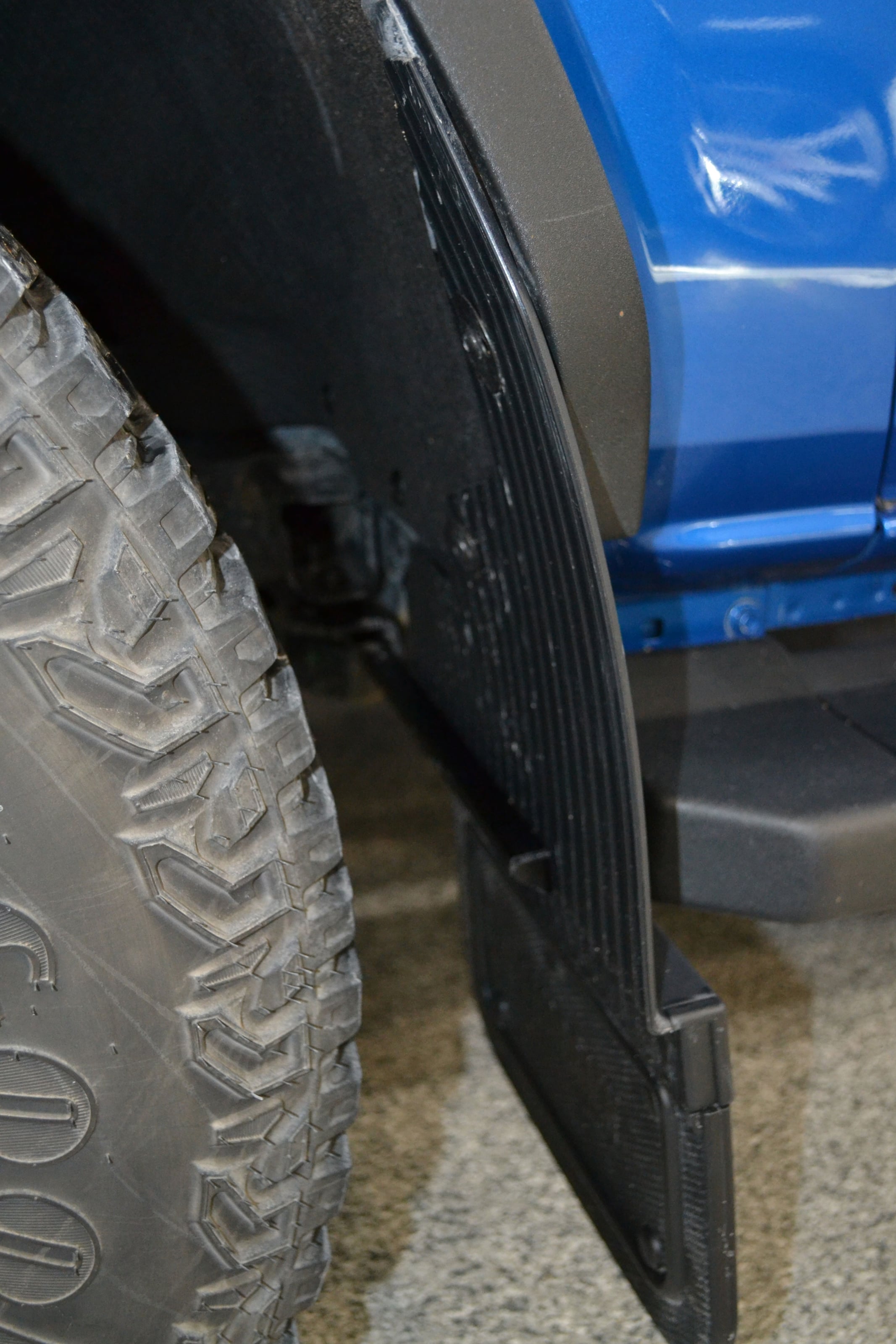 Truck Hardware Gatorback Anodized Bucking Bronco Mud Flaps - Set