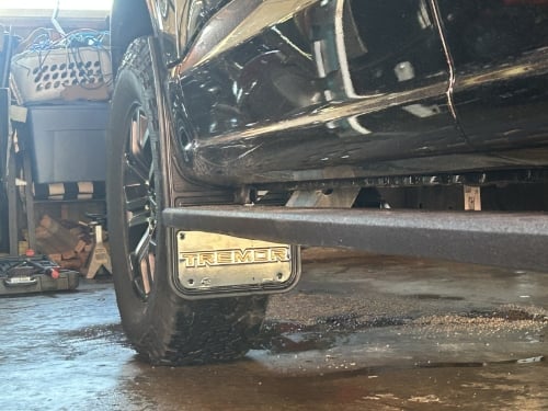 Truck Hardware Gatorback Orange Tremor Wrap Mud Flaps - Set of 4 - Fits 2021-2026 Ford F-150 customer photo