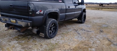 Truck Hardware Gatorback Duramax Mud Flaps - Set of 4 - Fits 2014-2018 Chevy Silverado 1500 & 2015-2019 2500/3500HD customer photo