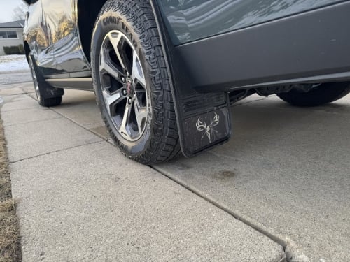 Truck Hardware Gatorback Deer Head & Arrows Dually Mud Flaps - Set of 4 - Fits 2015-2019 Silverado/Sierra 3500HD customer photo