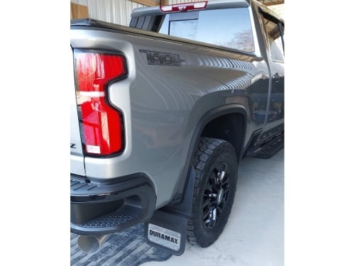 Truck Hardware Gatorback Rubber Mud Flaps - Set of 4 - Fits 2020-2026 Chevy Silverado 2500/3500HD customer photo