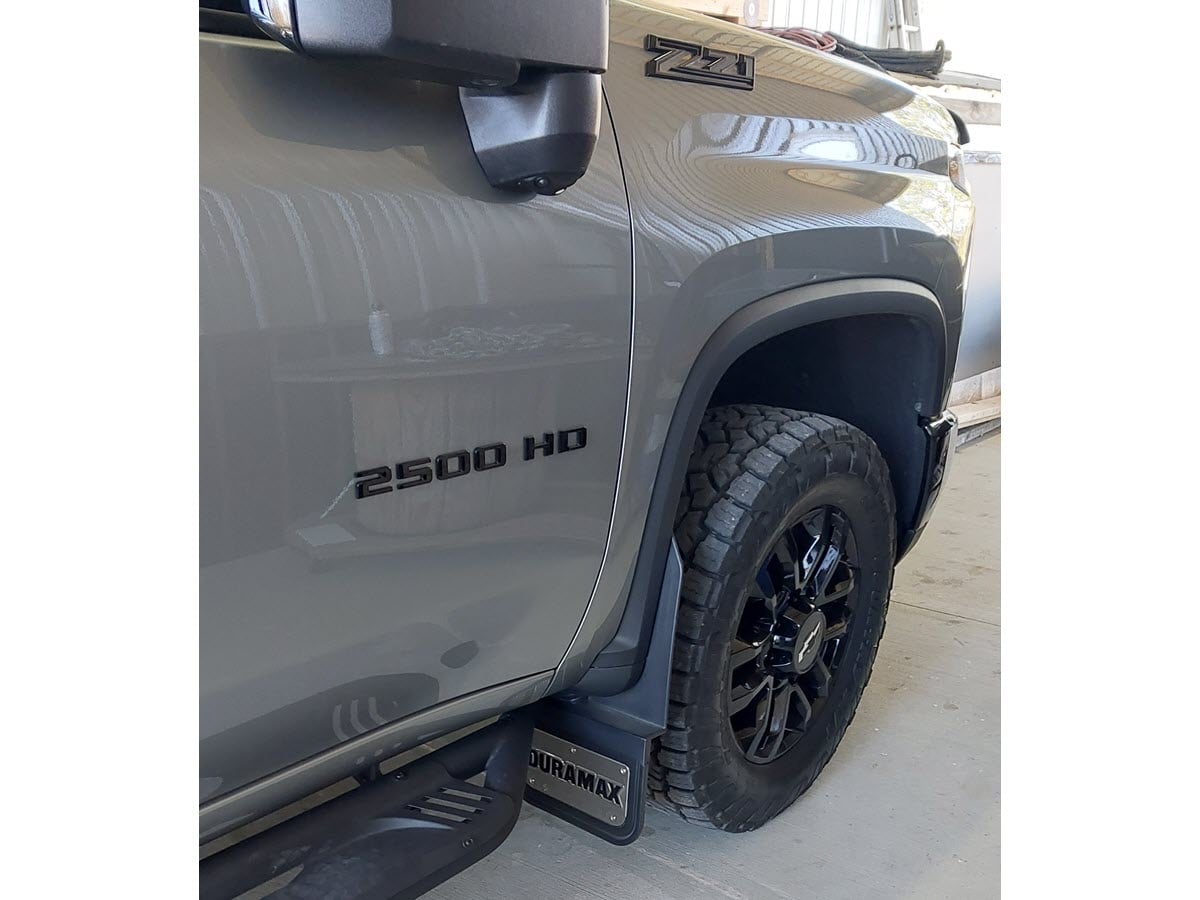 Truck Hardware Gatorback Rubber Mud Flaps - Set of 4 - Fits 2020