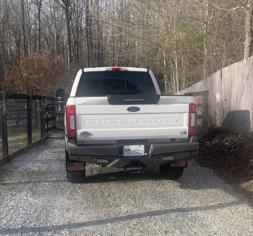 Truck Hardware Gatorback American Flag Mud Flaps - Set of 4 - Fits 2017-2022 Ford F-250/F-350 customer photo