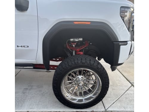 Truck Hardware Finishing Caps - 2 Piece - Front Only - Fits 2020-2026 GMC Sierra 2500/3500HD customer photo