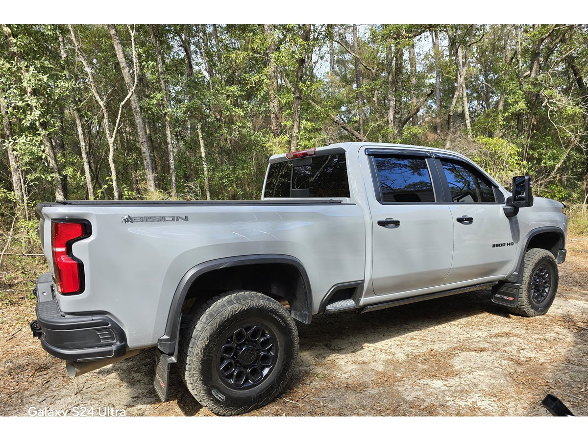 Truck Hardware Gatorback Anodized ZR2 Mud Flaps - Set of 4 - Fits