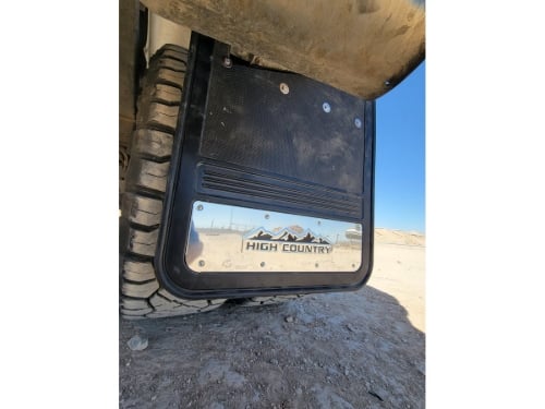 Truck Hardware Gatorback High Country Dually Mud Flaps - Set of 4 - Fits 2015-2019 Chevy Silverado 3500HD customer photo