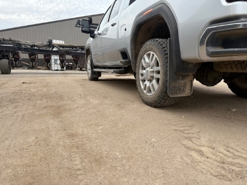 Truck Hardware Gatorback Gunmetal GMC Dually Mud Flaps - Set of 4 - Fits 2020-2026 GMC Sierra 3500HD customer photo