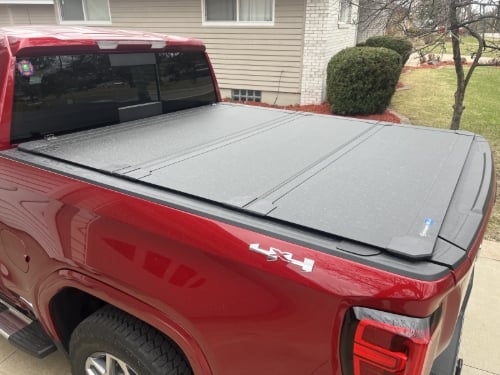 Worksport AL4 Flip-Up Hard Cover - W/O CarbonPro Bed - 4912550