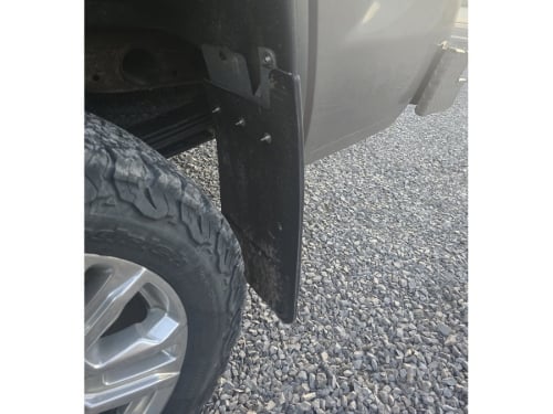 Truck Hardware Gatorback Red GMC Mud Flaps - Set of 4 - Fits 2014-2018 GMC Sierra 1500 & 2015-2019 2500/3500HD customer photo