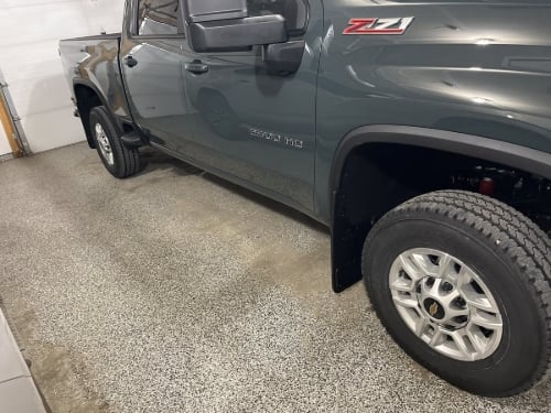 Truck Hardware Gatorback Rubber Mud Flaps - Set of 4 - Fits 2020-2026 Chevy Silverado 2500/3500HD customer photo