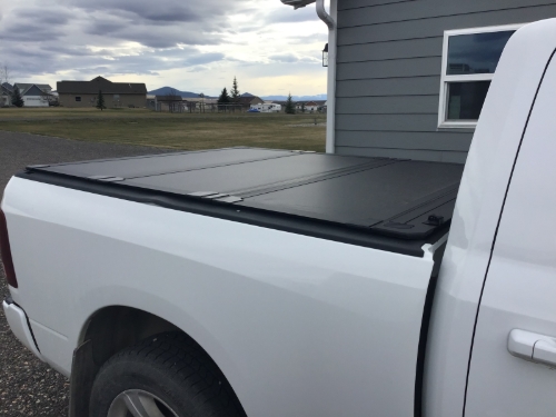Worksport AL4 Flip-Up Hard Cover - 6'4" Bed customer photo