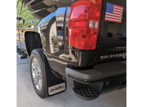 Truck Hardware Gatorback High Country Mud Flaps - Set of 4 - Fits 2014-2018 Chevy Silverado 1500 & 2015-2019 2500/3500HD customer photo