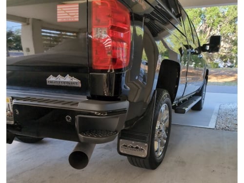 Truck Hardware Gatorback High Country Mud Flaps - Set of 4 - Fits 2014-2018 Chevy Silverado 1500 & 2015-2019 2500/3500HD customer photo