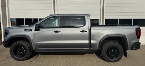 Truck Hardware Gatorback Gunmetal GMC Mud Flaps - Set of 4 - Fits 2023-2026 GMC Sierra 1500 AT4X customer photo