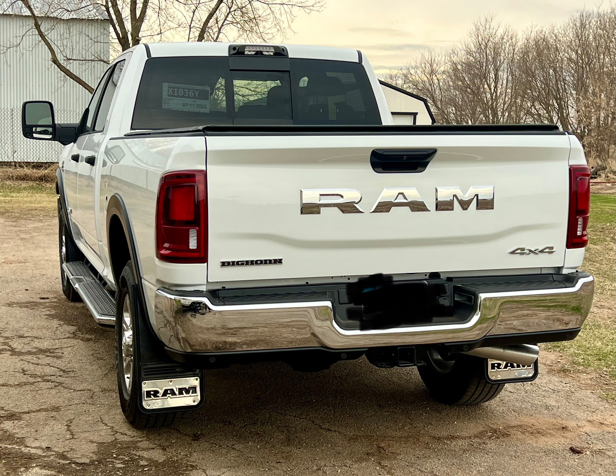 Truck Hardware Gatorback Rubber Mud Flaps - Set of 4 - Fits 2019