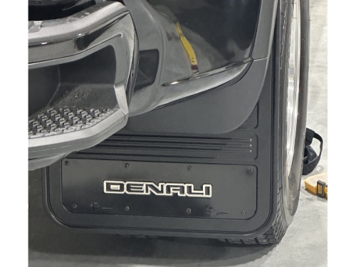 Truck Hardware Gatorback Black Wrap Denali Dually Mud Flaps - Set of 4 - Fits 2020-2026 GMC Sierra 3500HD customer photo