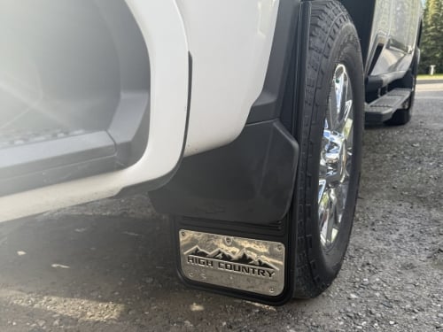 Truck Hardware Gatorback High Country Mud Flaps - Set of 4 - Fits 2020-2026 Chevy Silverado 2500/3500HD customer photo