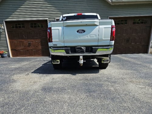 Truck Hardware Gatorback Blue Ford Oval Mud Flaps - Set of 4 - Fits 2021-2026 Ford F-150 customer photo