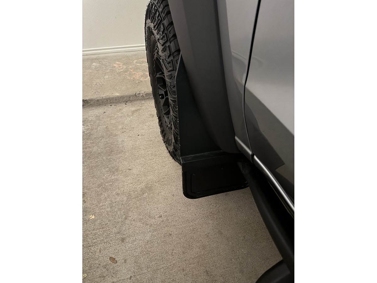 Truck Hardware Gatorback Rubber Mud Flaps - Set of 4 - Fits 2024