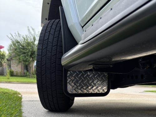 Truck Hardware Gatorback Rubber Mud Flaps - Set of 4 - Fits 2009-2018 RAM 1500 & 2010-2018 RAM 2500/3500 customer photo