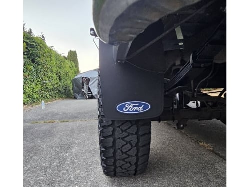 Truck Hardware Universal HD Single Rear Wheel "L" Mud Flap Brackets customer photo