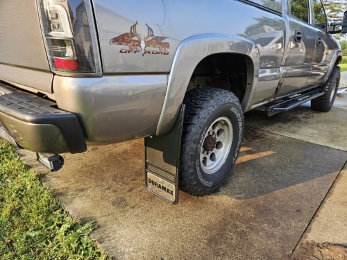 Truck Hardware Gatorback 12"x26" Duramax Mud Flaps customer photo