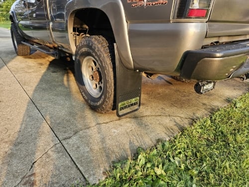 Truck Hardware Gatorback 12"x26" Duramax Mud Flaps customer photo