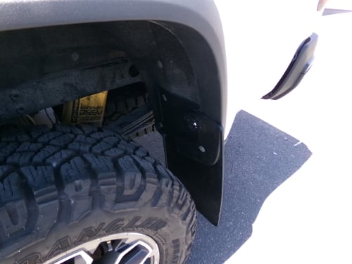 WeatherTech No-Drill Mud Flaps - SharpTruck.com