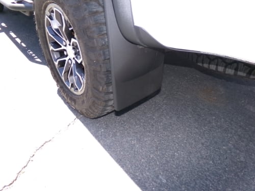 WeatherTech No-Drill Mud Flaps - Rear Pair customer photo