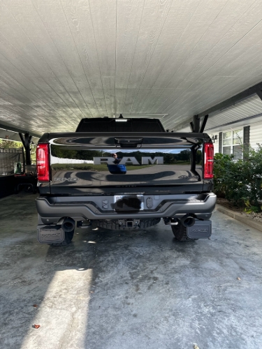 Truck Hardware Gatorback Black Anodized RHO Text Mud Flaps - Set of 4 - 2025-2026 RAM 1500 RHO customer photo
