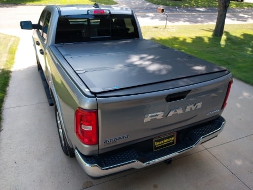 Worksport AL4 Flip-Up Hard Cover - 6'4" Bed customer photo