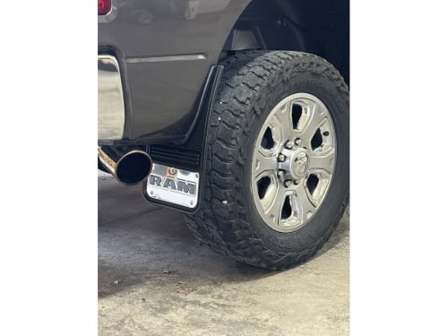 Truck Hardware Gatorback RAM Text Mud Flaps - Set of 4 - Fits 2009-2018 RAM 1500 & 2010-2018 RAM 2500/3500 customer photo