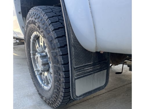 Truck Hardware Razorback Universal Stainless Mud Flaps - Set customer photo